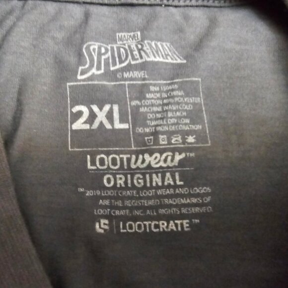 Loot Crate Exclusive! Marvel Spiderman Men's Tshirt! Brand New! - Picture 3 of 3